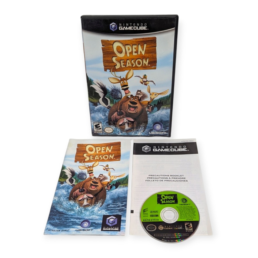 Open Season Nintendo GameCube Game‎ CIB Complete Ubisoft 2006